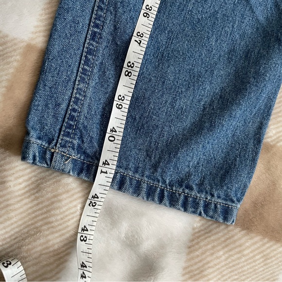 Vintage Faded Glory Ladies size 8 Classic Blue Denim Jeans with Stretch - Picture 4 of 7
